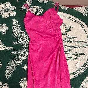 Hot Pink Altar’d State Wrap Dress